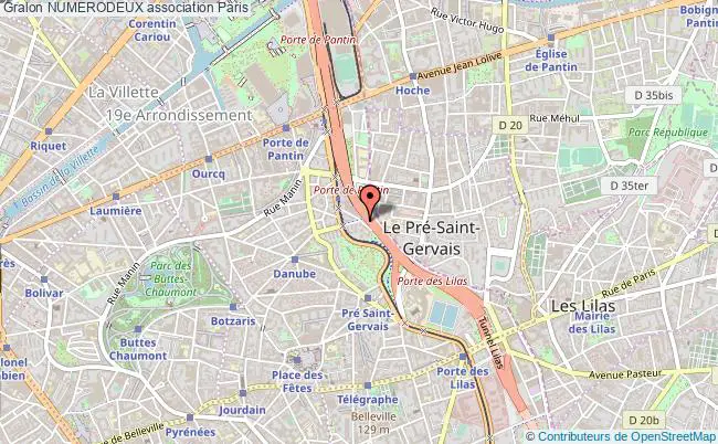 plan association Numerodeux Paris