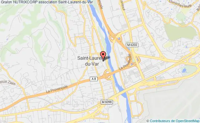 plan association Nutrixcorp Saint-Laurent-du-Var