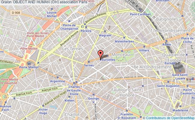 plan association Object And Human (oh) Paris 8e