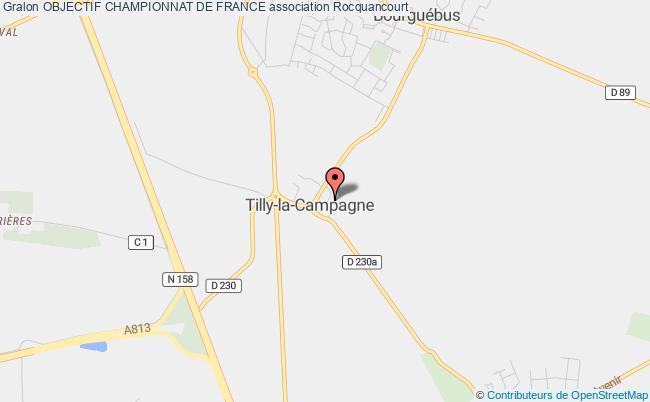 plan association Objectif Championnat De France Castine-en-Plaine