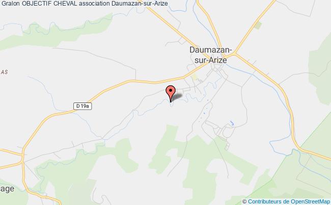 plan association Objectif Cheval Daumazan-sur-Arize