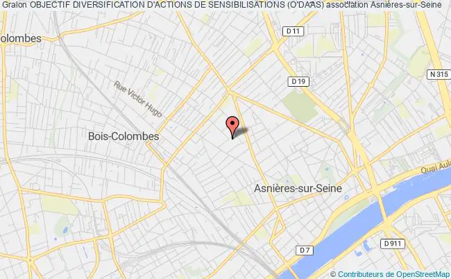 plan association Objectif Diversification D'actions De Sensibilisations (o'daas) Asnières-sur-Seine