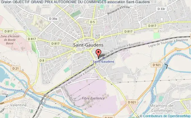 plan association Objectif Grand Prix Autodrome Du Comminges Saint-Gaudens