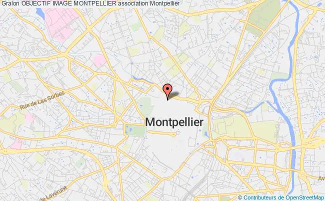 plan association Objectif Image Montpellier Montpellier