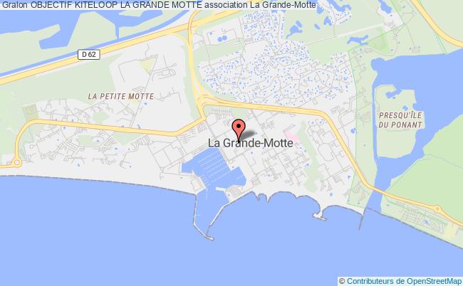plan association Objectif Kiteloop La Grande Motte La Grande-Motte