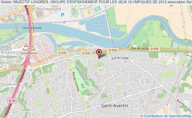 plan association Objectif Londres, Groupe D'entraÎnement Pour Les Jeux Olympiques De 2012 Saint-Avertin