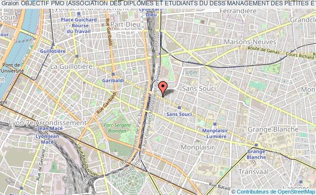 plan association Objectif Pmo (association Des Diplomes Et Etudiants Du Dess Management Des Petites Et Moyennes Organisations) Lyon