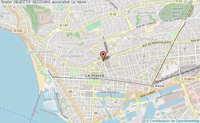plan association Objectif Secours Havre