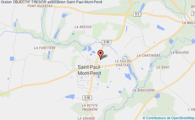 plan association Objectif Tresor Saint-Paul-Mont-Penit