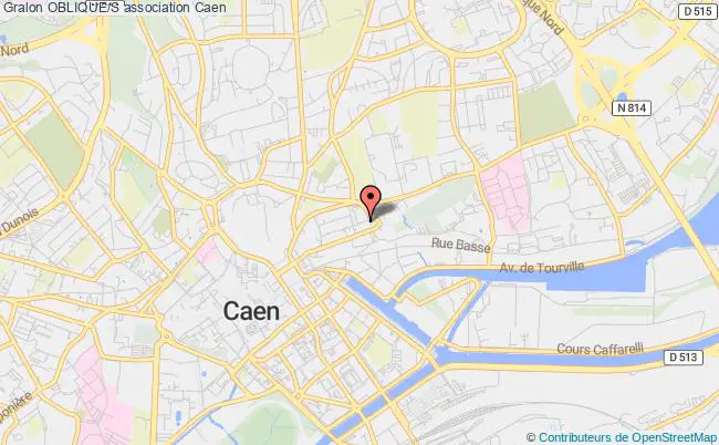 plan association Oblique/s Caen