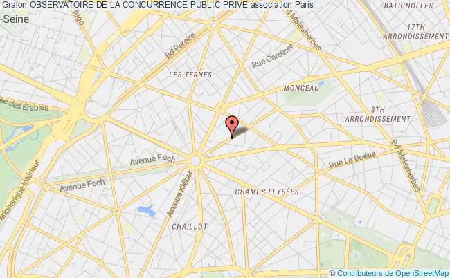 plan association Observatoire De La Concurrence Public Prive Paris