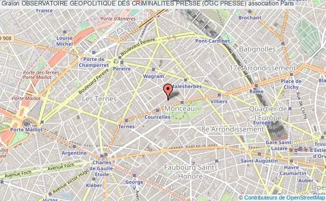 plan association Observatoire Geopolitique Des Criminalites Presse (ogc Presse) Paris
