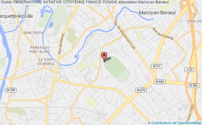 plan association Observatoire Initiative Citoyenne France-tunisie 
