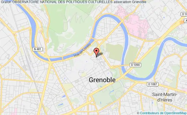 plan association Observatoire National Des Politiques Culturelles Grenoble