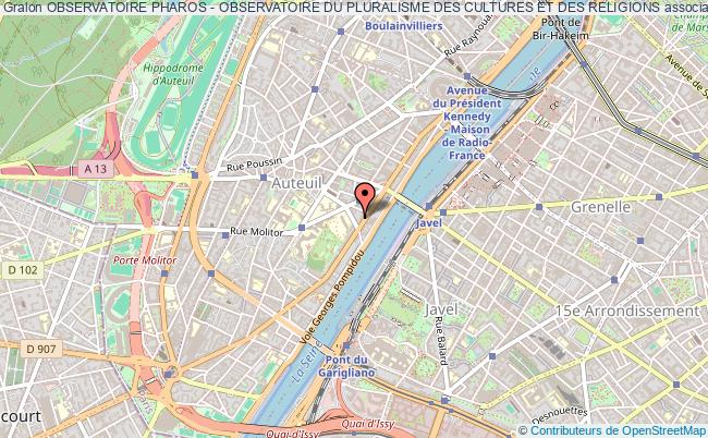 OBSERVATOIRE PHAROS - OBSERVATOIRE DU PLURALISME DES CULTURES ET DES RELIGIONS