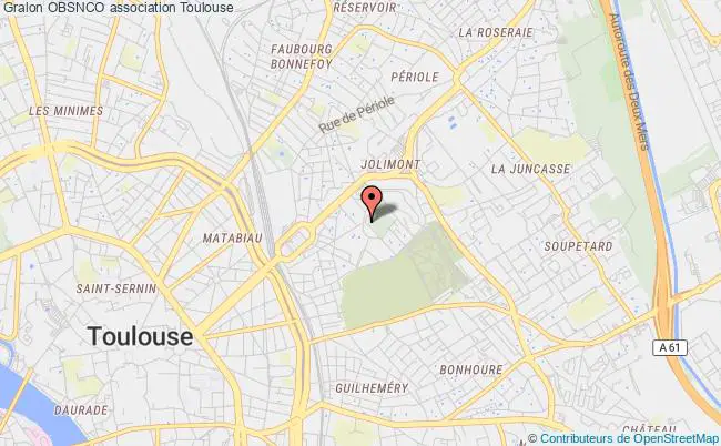 plan association Obsnco Toulouse