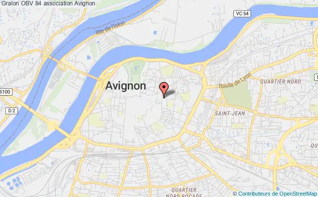 plan association Obv 84 Avignon