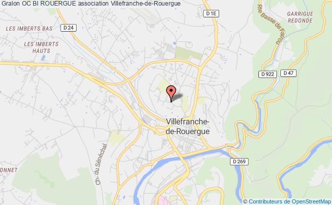 plan association Oc Bi Rouergue Villefranche-de-Rouergue