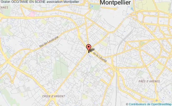 plan association Occitanie En Scene Montpellier CEDEX 3