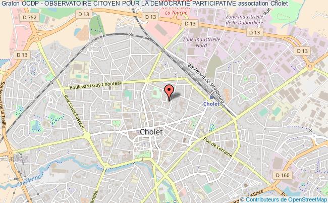 plan association Ocdp - Observatoire Citoyen Pour La Democratie Participative Cholet