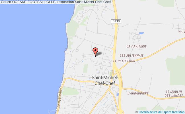 plan association OcÉane Football Club Saint-Michel-Chef-Chef