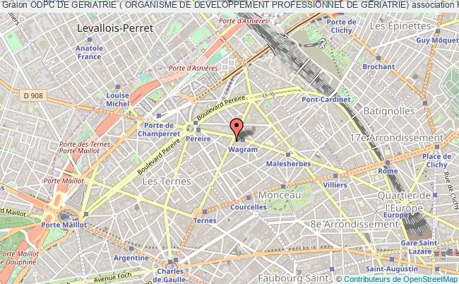 plan association Odpc De Geriatrie ( Organisme De Developpement Professionnel De Geriatrie) Paris