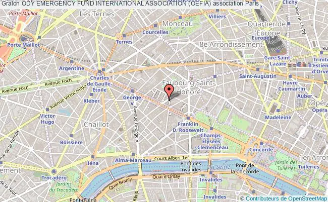 plan association Ody Emergency Fund International Association (oefia) Paris