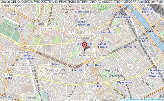 plan association Oenological Products And Practices International Association Oenoppia Paris