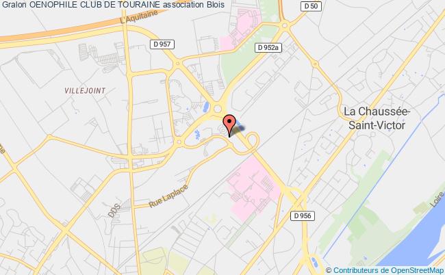 plan association Oenophile Club De Touraine Blois