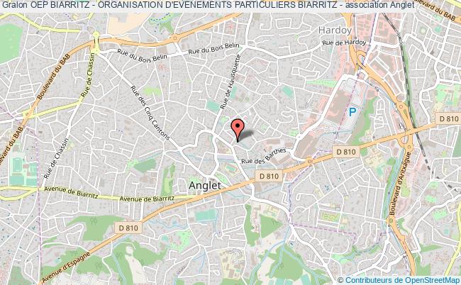plan association Oep Biarritz - Organisation D'evenements Particuliers Biarritz - Anglet