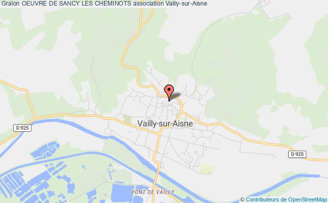 plan association Oeuvre De Sancy Les Cheminots Vailly-sur-Aisne