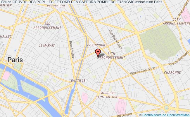 plan association Oeuvre Des Pupilles Et Fond Des Sapeurs Pompiers Francais Paris