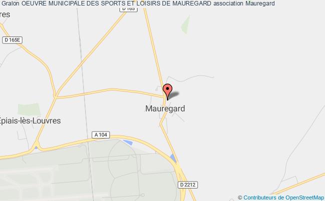 plan association Oeuvre Municipale Des Sports Et Loisirs De Mauregard Mauregard