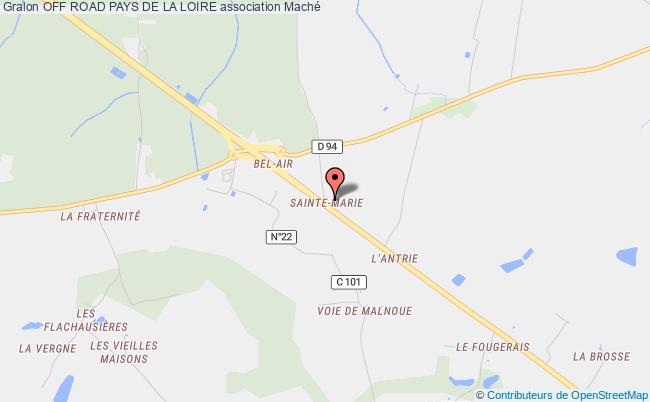 plan association Off Road Pays De La Loire Maché