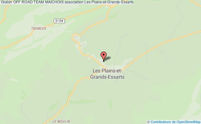 plan association Off Road Team Maichois Plains-et-Grands-Essarts