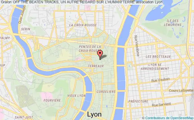 plan association Off The Beaten Tracks, Un Autre Regard Sur L'humani'terre Lyon