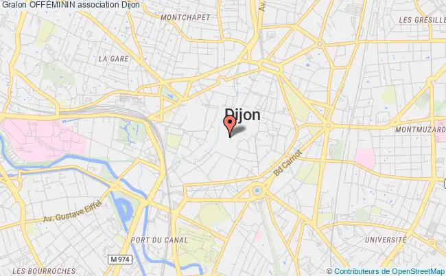 plan association OffÉminin Dijon