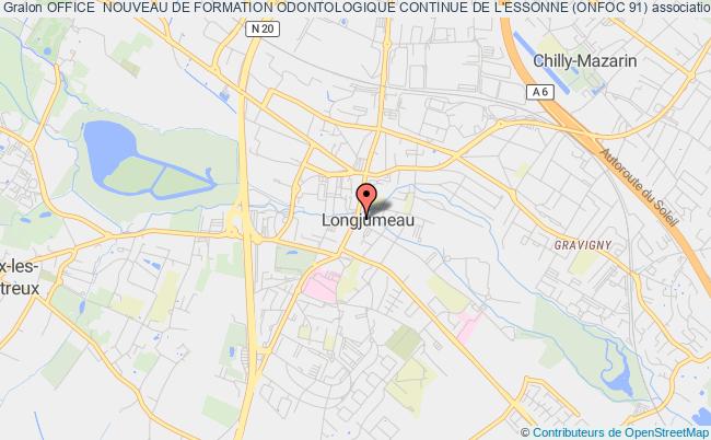 plan association Office  Nouveau De Formation Odontologique Continue De L'essonne (onfoc 91) Longjumeau