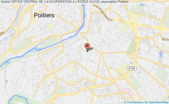plan association Office Central De La Cooperation A L'ecole (occe) Poitiers
