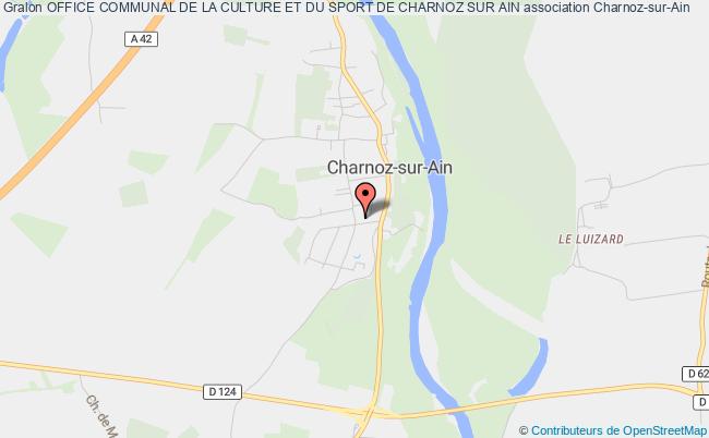 plan association Office Communal De La Culture Et Du Sport De Charnoz Sur Ain Charnoz-sur-Ain