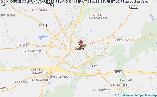 plan association Office Communautaire Des Relations Internationales Sevre Et Loire Vallet