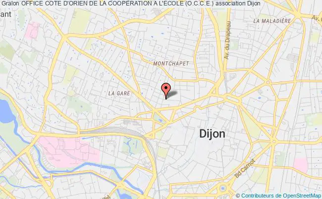 plan association Office Cote D'orien De La Cooperation A L'ecole (o.c.c.e.) Dijon