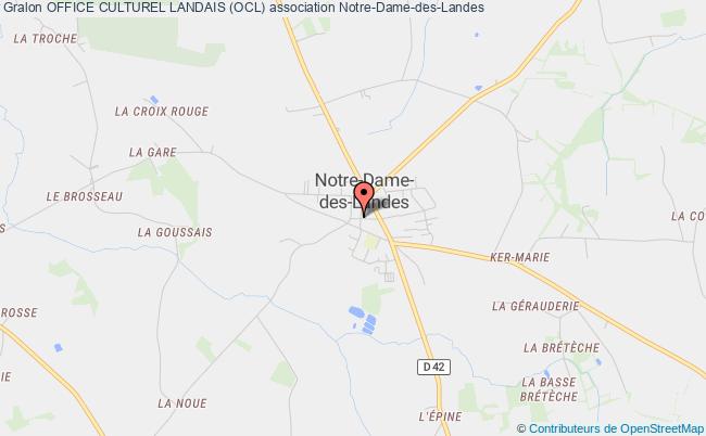 plan association Office Culturel Landais (ocl) Notre-Dame-des-Landes