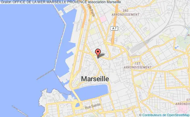 plan association Office De La Mer Marseille Provence Marseille