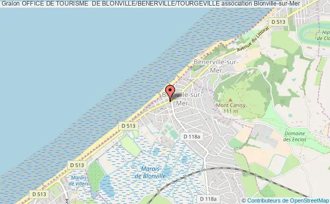 OFFICE DE TOURISME  DE BLONVILLE/BENERVILLE/TOURGEVILLE