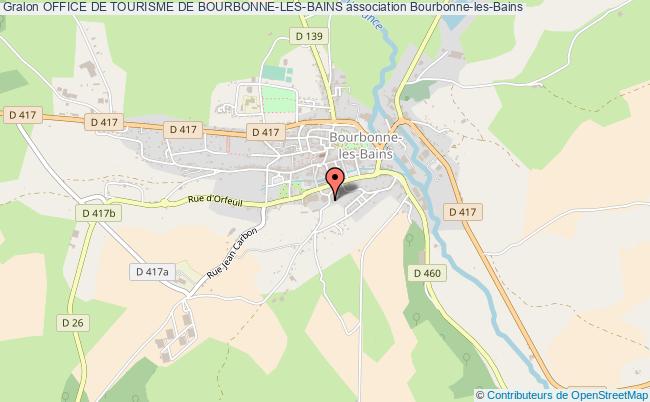 OFFICE DE TOURISME DE BOURBONNE-LES-BAINS