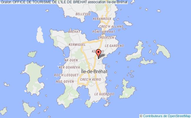 plan association Office De Tourisme De L'ile De Brehat Île-de-Bréhat