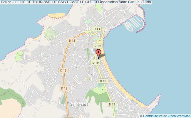 plan association Office De Tourisme De Saint-cast Le Guildo Saint-Cast-le-Guildo