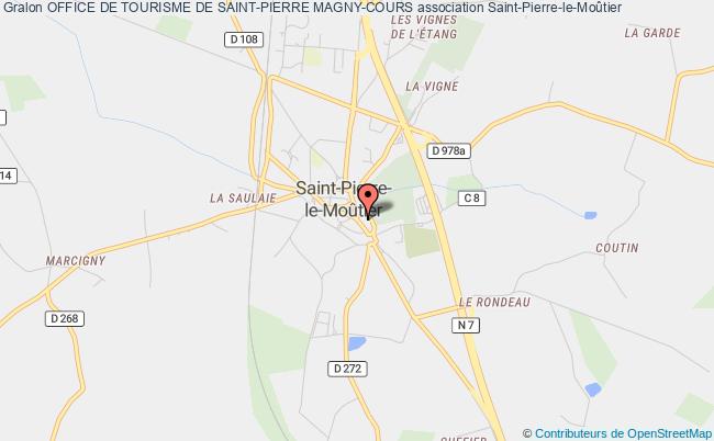 plan association Office De Tourisme De Saint-pierre Magny-cours Saint-Pierre-le-Moûtier