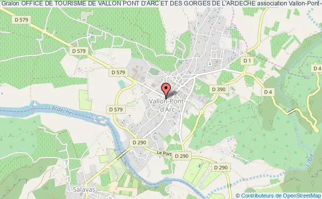 OFFICE DE TOURISME DE VALLON PONT D'ARC ET DES GORGES DE L'ARDECHE